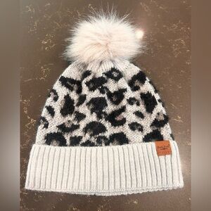 Britt’s Knits Snow Leopard Beanie